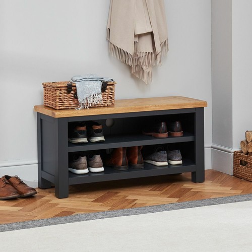 Shoe storage bench cotswold - storage,