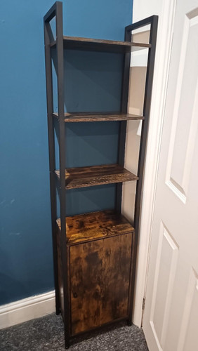 Tall industrial bookcase - tall,