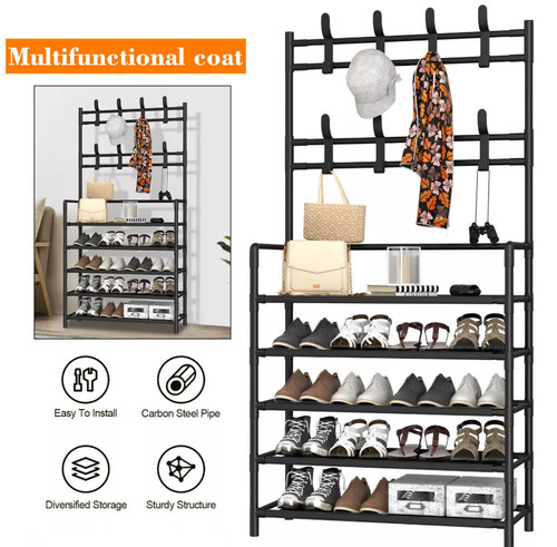 5tiers shelves metal coat - shelves,