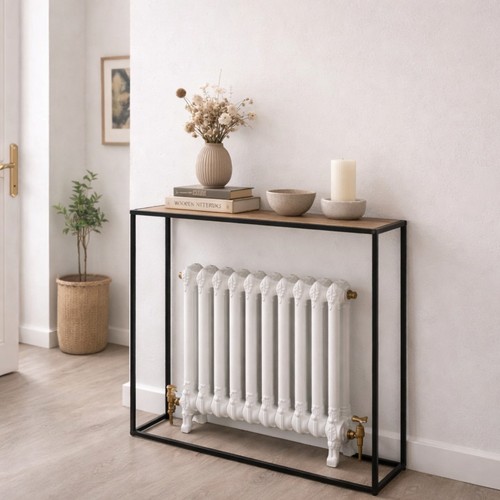 Console table with - table, leg