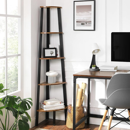 Tier corner shelf ladder - 5,