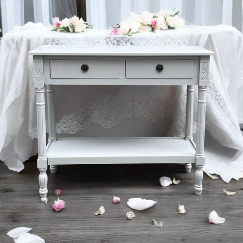 Msl grey drawer console - grey,