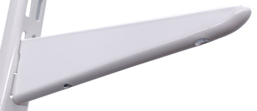 Twin slot brackets - slot, white