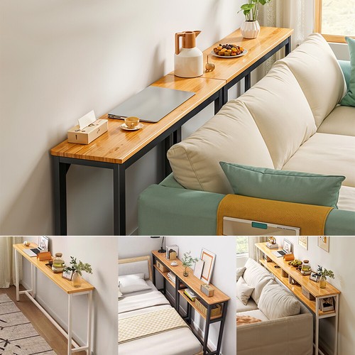 Console table narrow long sofa - console,