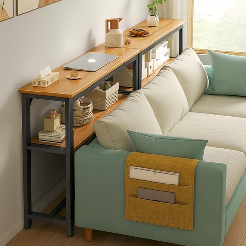 Narrow long console table sofa - long,