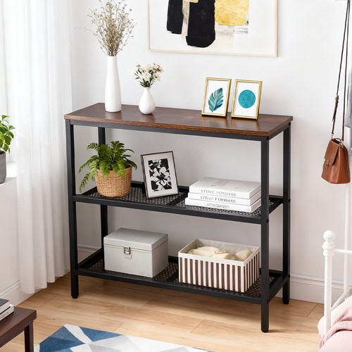 Narrow console side table - narrow,
