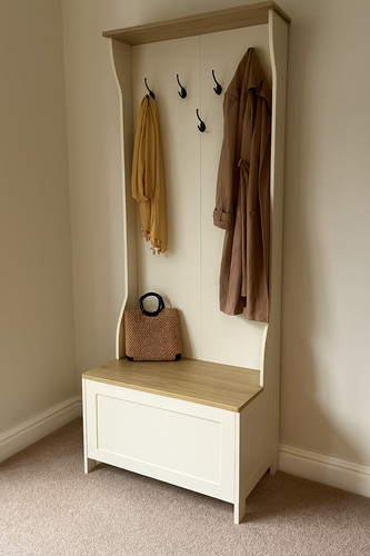 Hallway coat rack with shoe - coat,