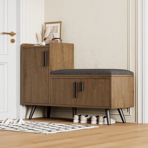 Wooden shoe bench - wooden,