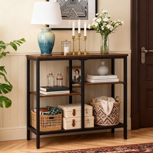 Narrow industrial console sofa - narrow,