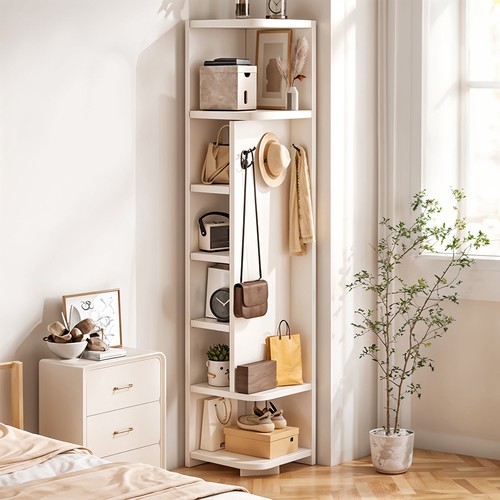 Wooden coat rack cabinet 180cm - coat,