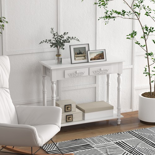 Console end table - console, entryway