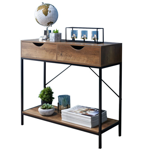 Console table drawer wooden - console,