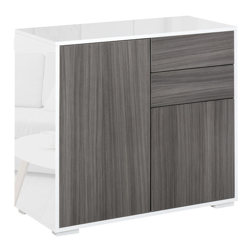 Homcom side cabinet with - side,