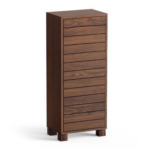 Bathroom storage cabinet dark - bathroom,