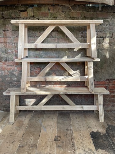 Rustic trestle style - rustic,
