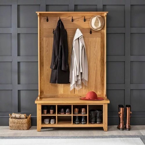 Shoe storage bench coat rack - shoe,
