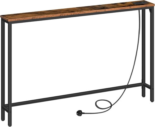 Console table with charging - with,
