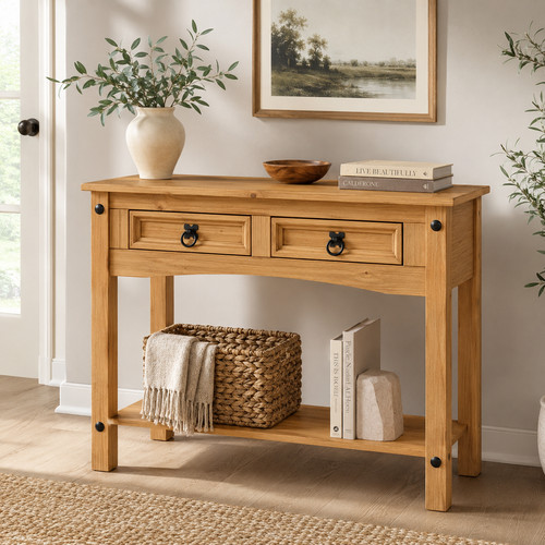 Console table drawer corona - console,