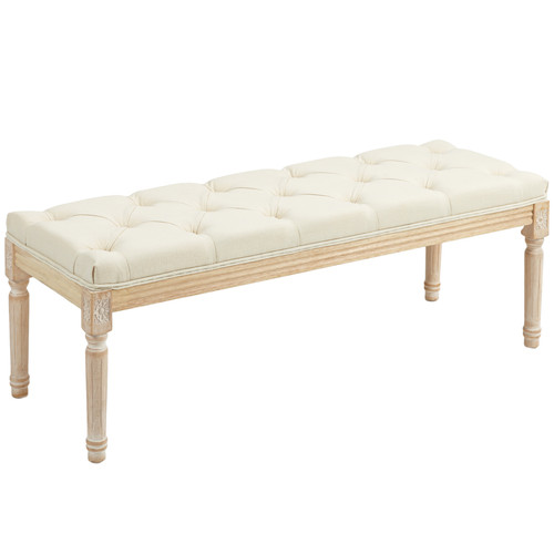 Homcom tufted end bed - homcom,