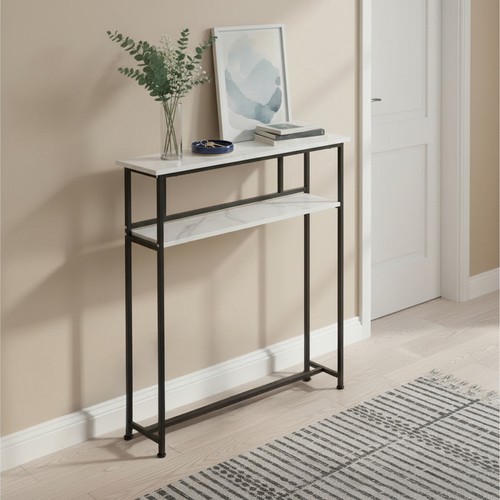 Tier wooden narrow console - wooden,
