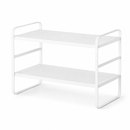 Tier white metal - 2-tier,