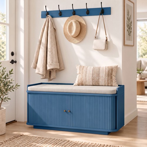 Hallway storage unit - hallway,