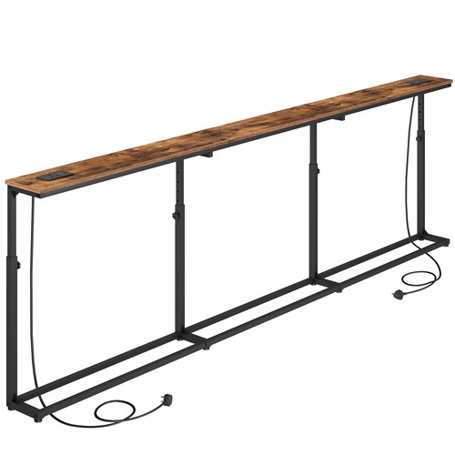 Hoobro console table - hoobro, behind