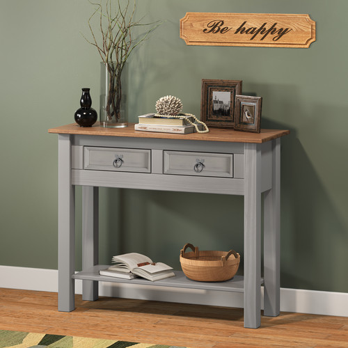 Corona console table - table, wax