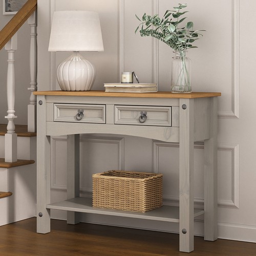Corona console table grey - grey, 2