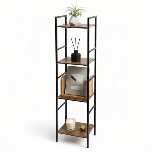 Tier bookcase shelving unit - 4,